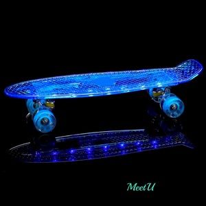 COPY - LED Flashing 22” Complete Skateboard The Best Gift